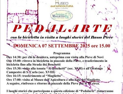 7 settembre 2025 PEDALARTE